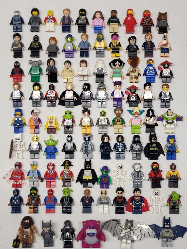 Lego Minifigure From Harry Potter Toy Story Batman DC Super Alien Marvel Ninjago CMF Jurassic 