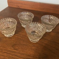 Vintage Libby Bowl Votives Set