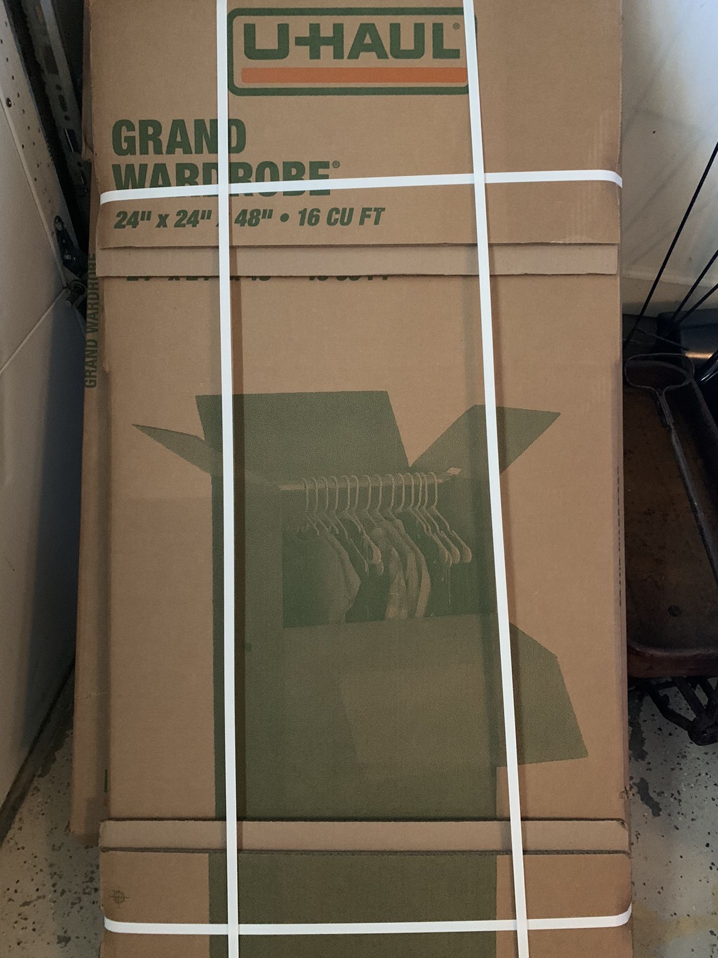 UHaul Grand Wardrobe Boxes