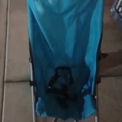 A single baby stroller