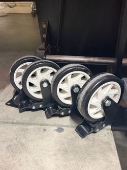 Heavy Duty Swivel Caster Wheels Set of 4