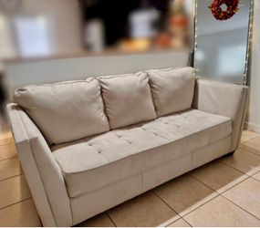 Modern  cream beige sofa