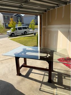 Glass table