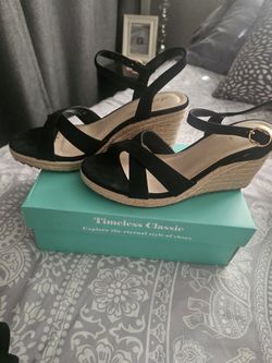 Wedge Shoes, Size 8