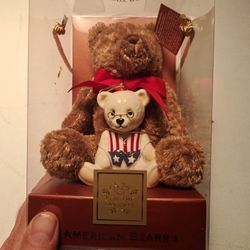 American Bears 100th Anniversary Teddy Bear Lenox For The Holidays