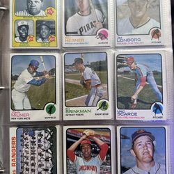 Baseball Cards 73 Topps And More