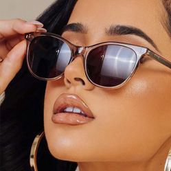 Dime Optics Becky G The G Sunglasses in Vintage Crystal/Brown