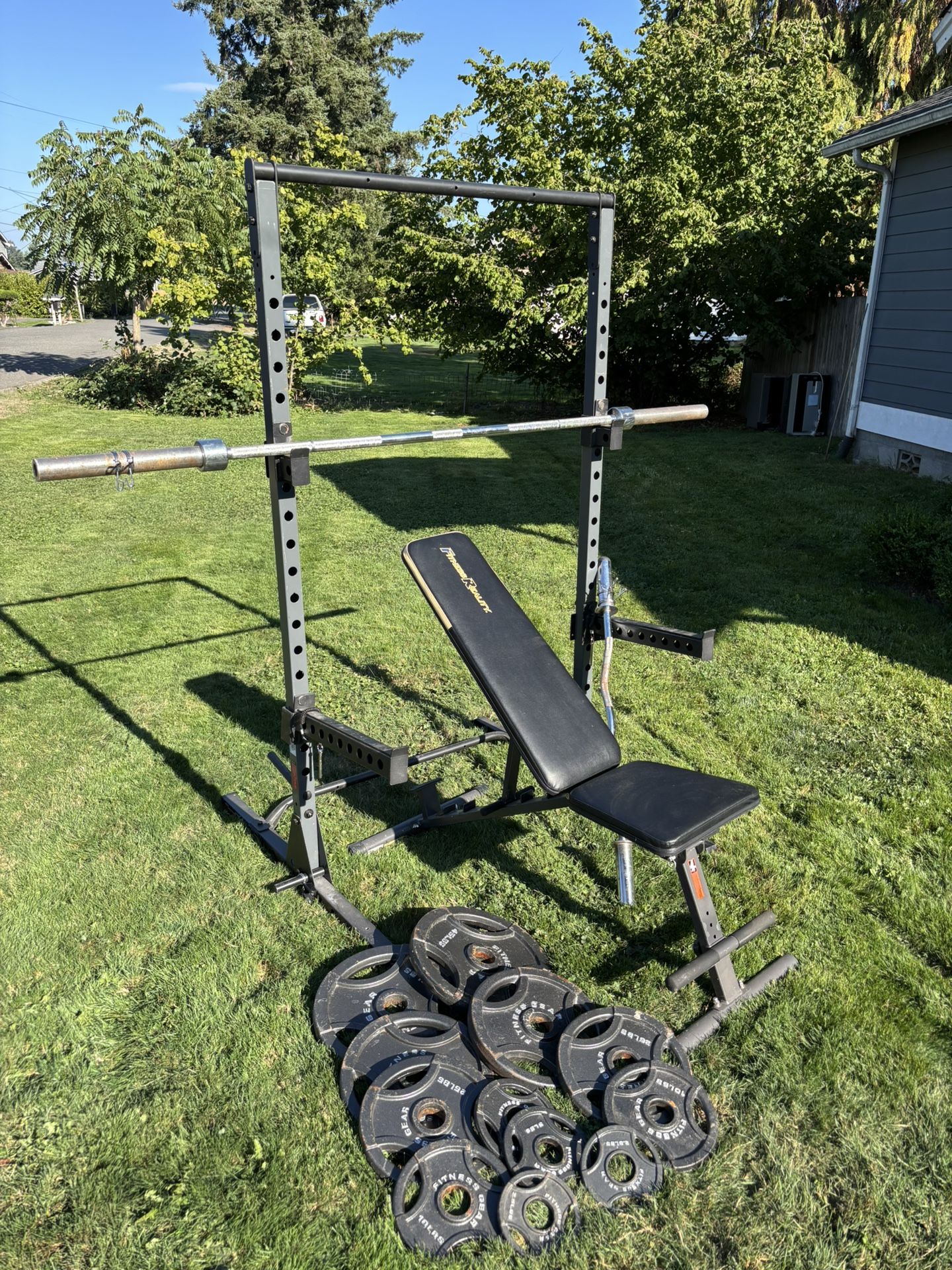 Gym Weights Bar