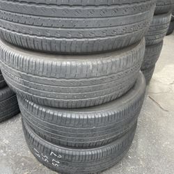 225-55-19 Used Tires 225/55/19 Llantas Usadas 