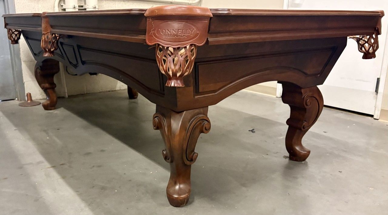 Connelly 8 Foot Coronado Medium Brown Finish Pool Table