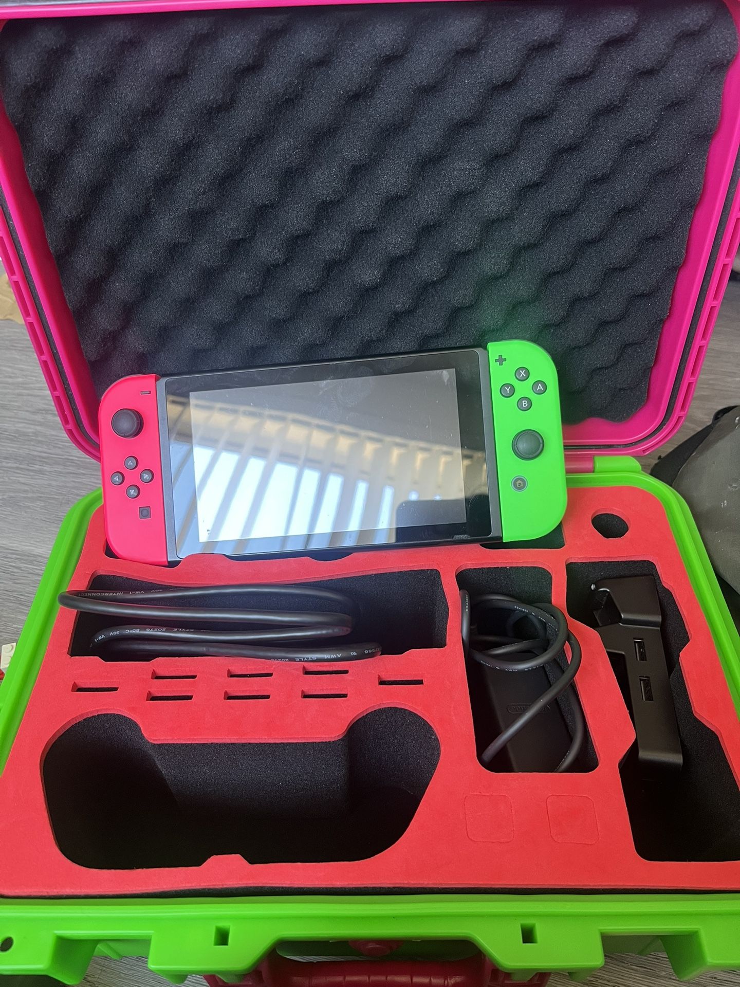 Nintendo Switch with Mario Kart