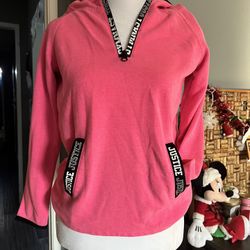 Pink Hoodie Sweater