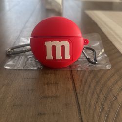 Air pods Pro 2 Gen Case “ Red M&M “