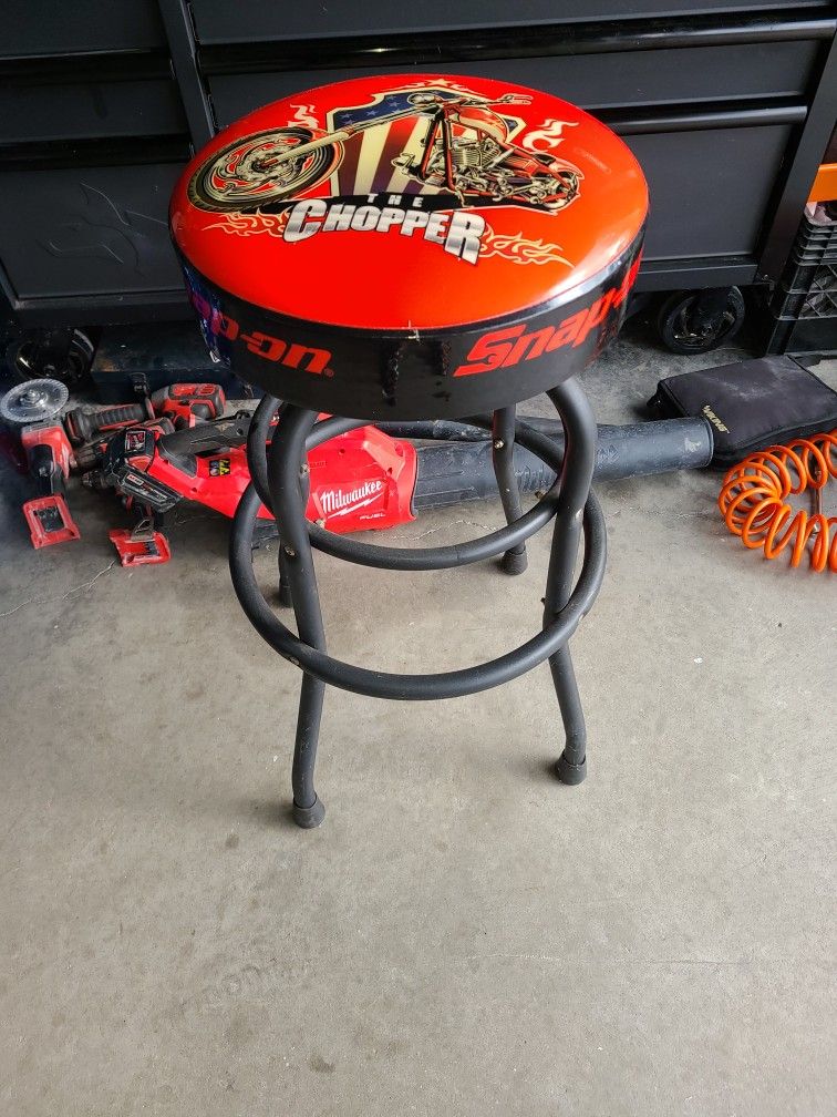Snap on tools barstool