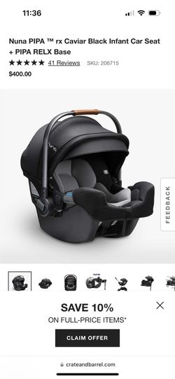 Nuna Pipa Car Seat RX