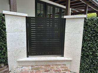Aluminum Wood door