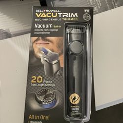 Vacuum Beard Trimmers Clippers 