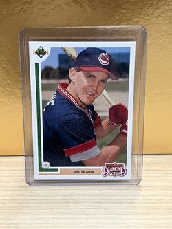 HOF Jim Thome Rookie Baseball Card (1991 Upper Deck) 🔥🔥 Sharp Card!! 