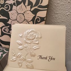 Blank Thank You Cards