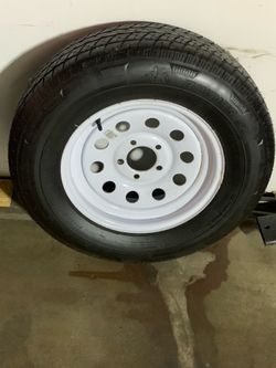 ST 205/75R15 trailer wheel tire spare