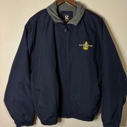 USN Navy Chief • Gear for Sports Jacket • Embroidered • Blue Large