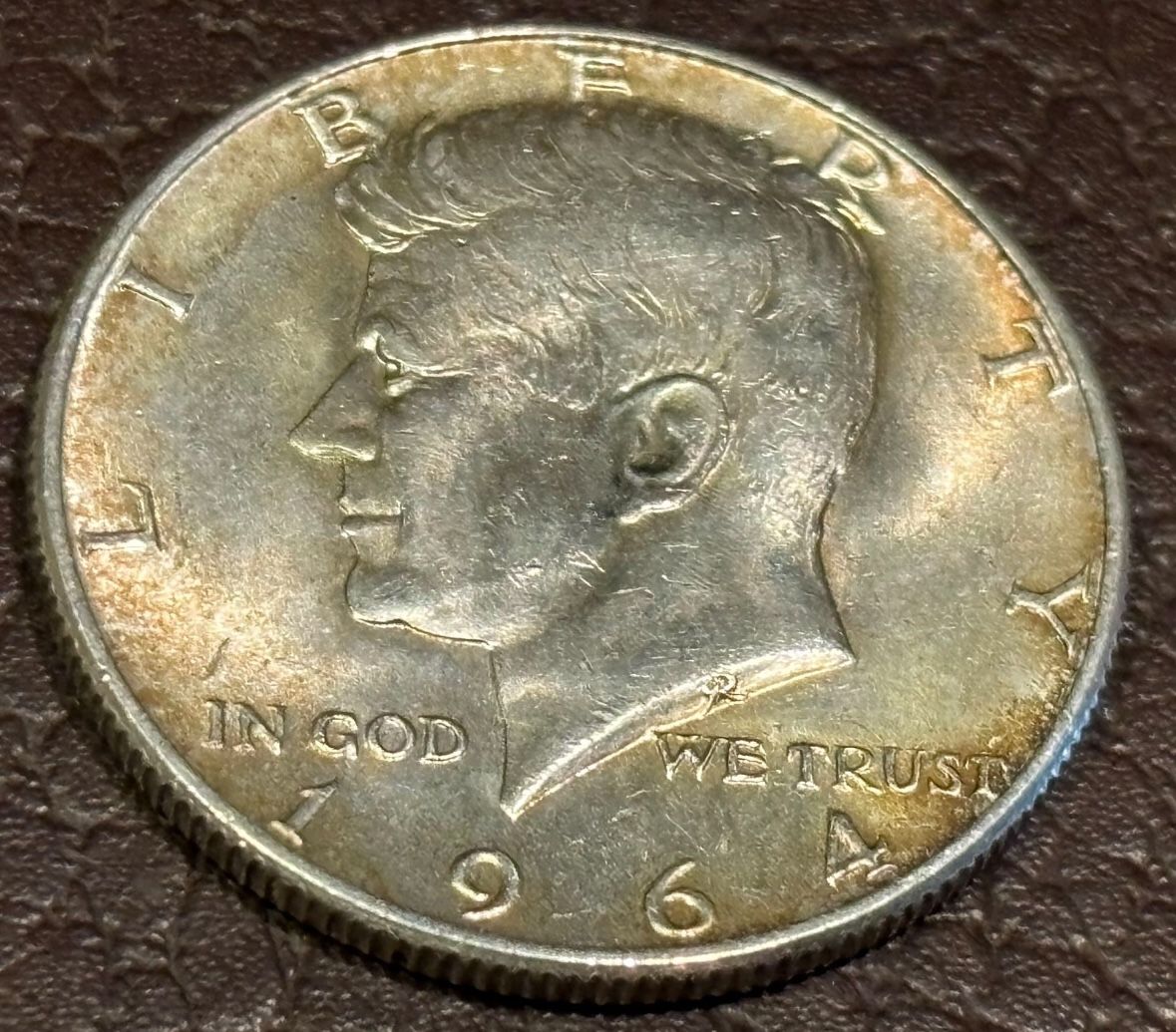 Half Dollar 1964. Coin USA. Ag. 900