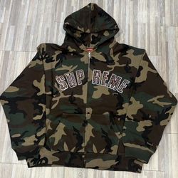 Supreme camo  hoodie