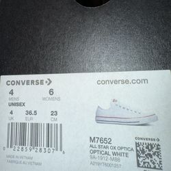 Brand New Converse -low Top bling Bling - Diamond All Star Ox Optical 