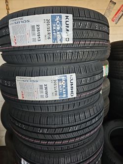 New Set Of Tires kumho 205 55 16