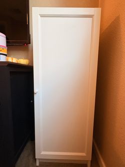 White IKEA bookcase