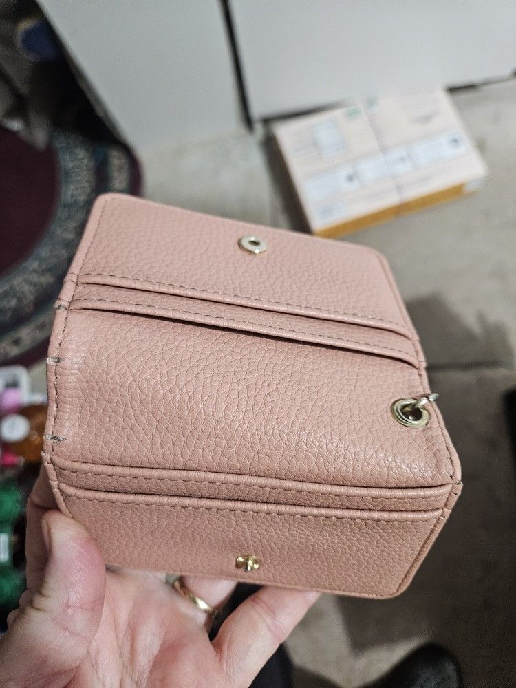 Wallet With Attached Keychain