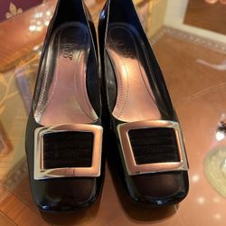 Franco Sarto Black Shoes Size 9M Almost New 