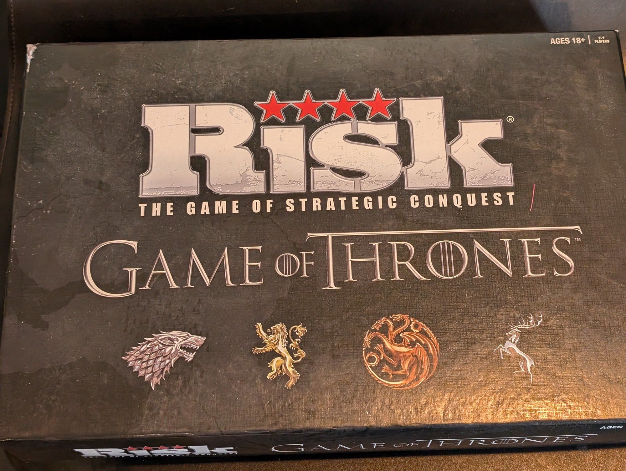 Risk Game of Thrones Strategic Conquest Board Game