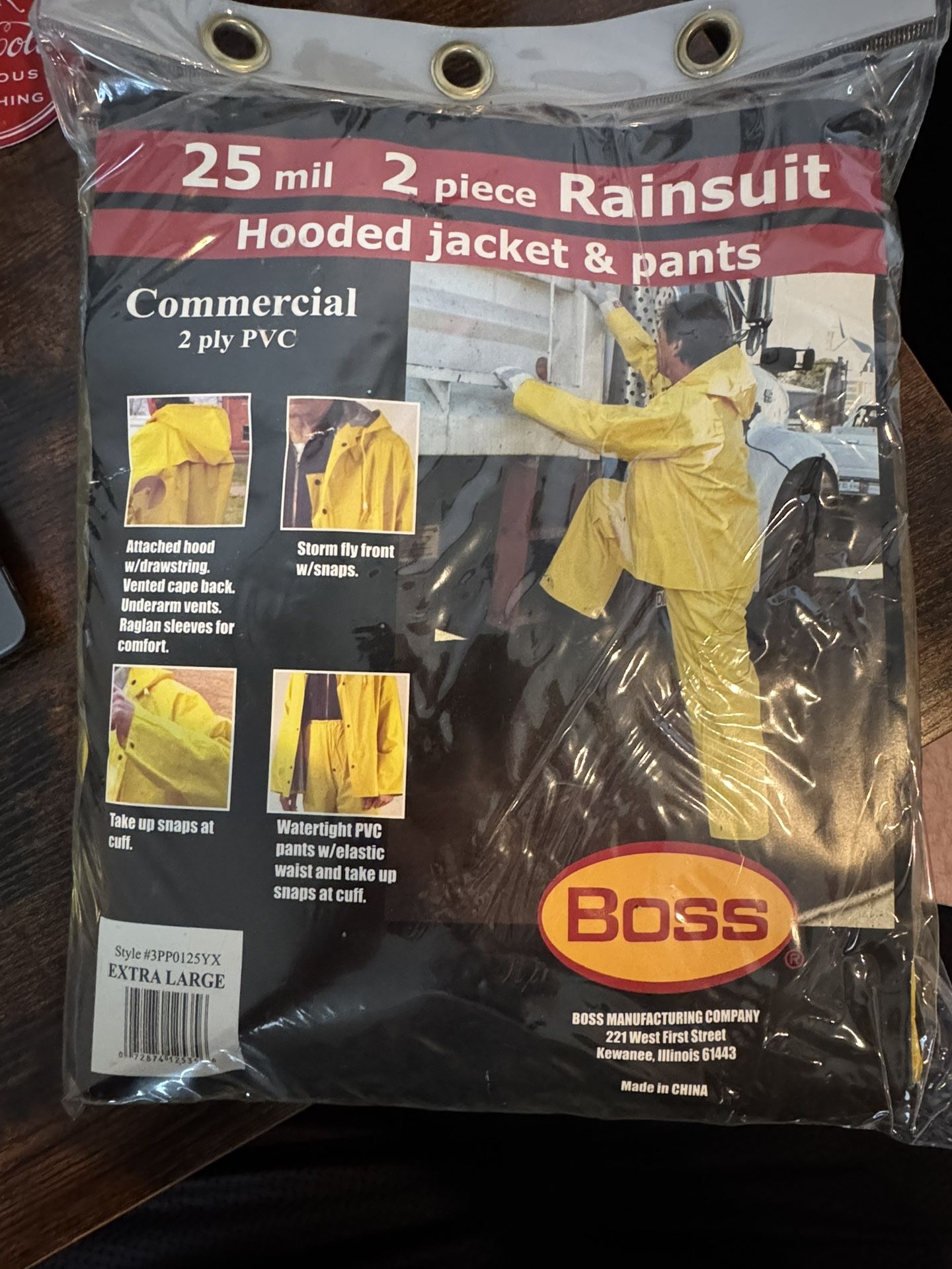 Boss 2 Piece Rain suit