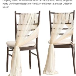 Wedding Chair Sashes