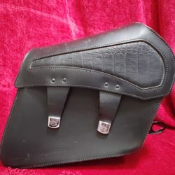 Harley Davidson Leather Hard/Soft Saddlebags 