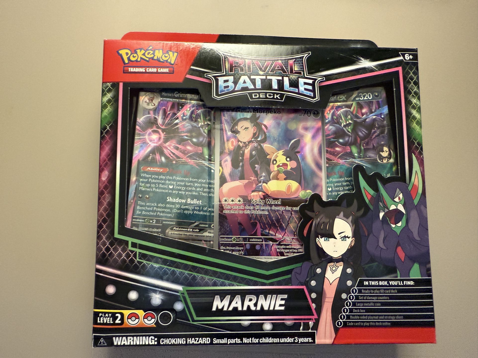 Pokémon Marnie Rival Battle Deck