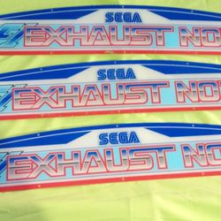 Arcade Wall Art/Marque Sega Exhaust Note