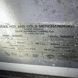 Duke Hot And Cold Merchandiser 6 Tray