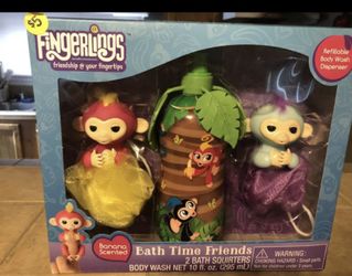 FINGERLINGS BATH SET - BRAND NEW