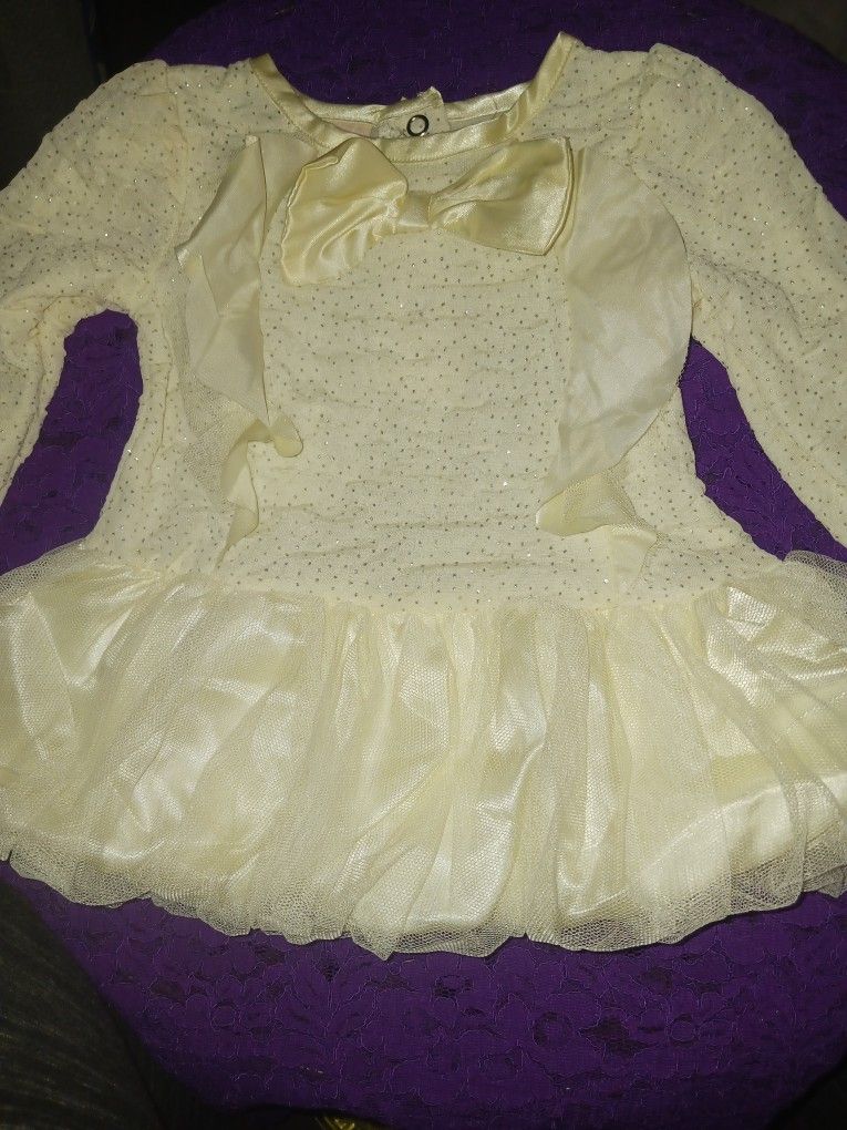 Nauvellette Baby White Dress 