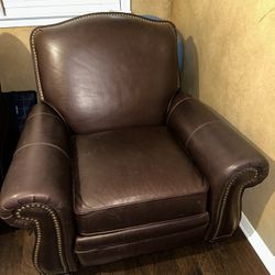 Leather Recliner 