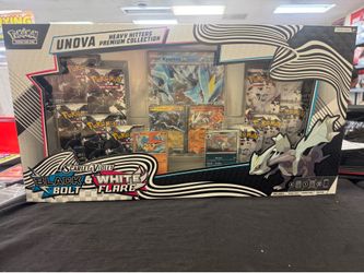 Unova black bolt and white flair Scarlet Violet