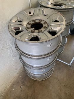 Ford F250 Stock 20” 8 lug Wheels