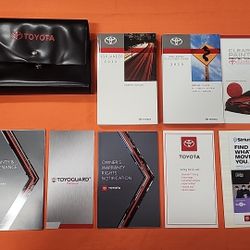 2020 Toyota Highlander Owners Manual  - Complete Set 