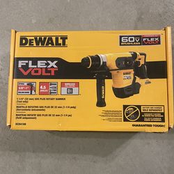 Dewalt Flexvolt 60V Max 1-1/4 in. SDS Plus Rotary Hammer (Tool Only)