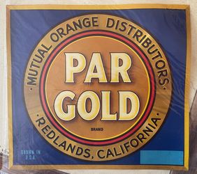 Vintage shipping crate labels