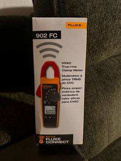 Fluke Multimeter 902 FC HVAC True-rms  Clamp meter PRICE IS FIRM $320.00