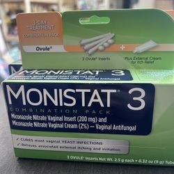 New Monistat $5 Each 