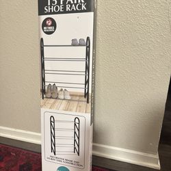 New Shoes Rack With Boxes For $15